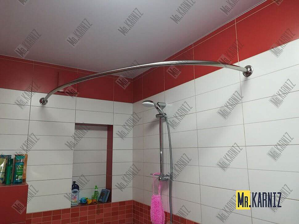 Карниз для ванны Santek Ибица 160х100 Усиленный 25 мм MrKARNIZ фото 6