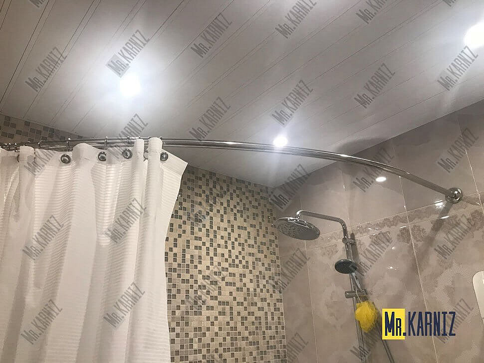 Карниз для ванной Vannesa Миранда Передний борт 168х95 Усиленный 20 мм MrKARNIZ фото 9