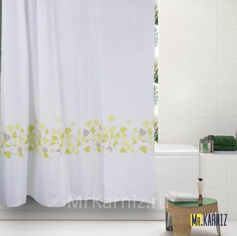 Штора для ванной FOREST ROAD