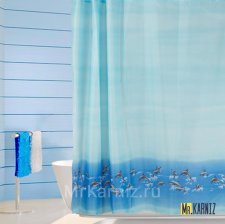Штора для ванной Dolphin Dance